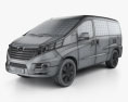 JAC Refine IV 2014 3d model wire render