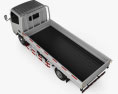 JAC N721 Flatbed Truck 2016 3d model top view
