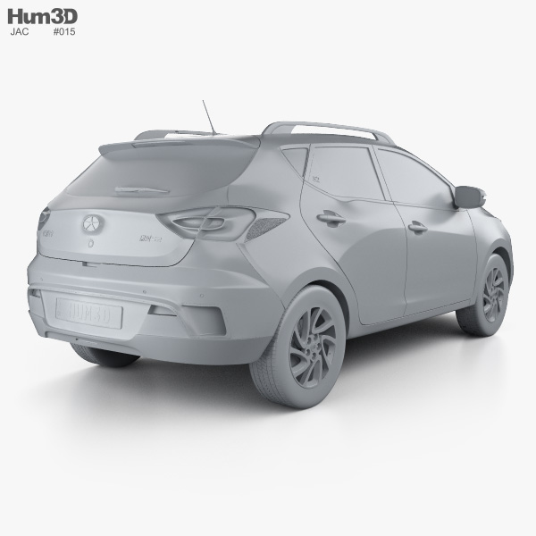 JAC Refine S2 2018 3D model - Vehicles on Hum3D