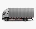 JAC Shuailing W Box Truck 2016 3d model side view