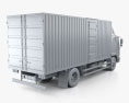 JAC Shuailing W Box Truck 2016 3d model