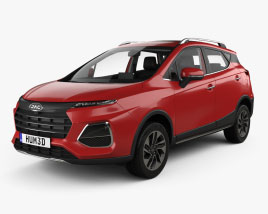 JAC Sei3 Pro with HQ interior 2022 3D model