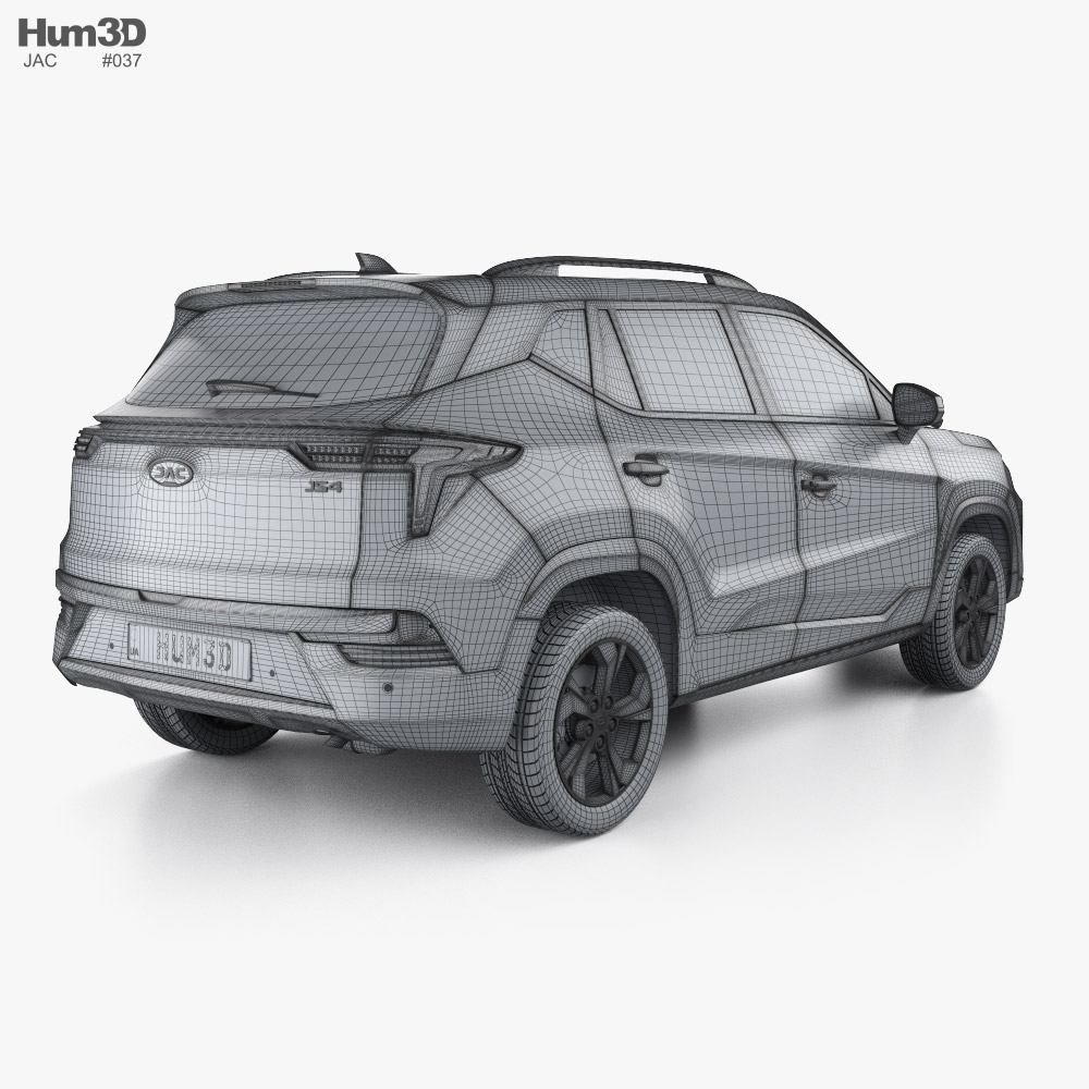 JAC JS4 2022 3D model - Vehicles on Hum3D