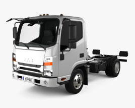 JAC X250 Chassis Truck 2022 3D model