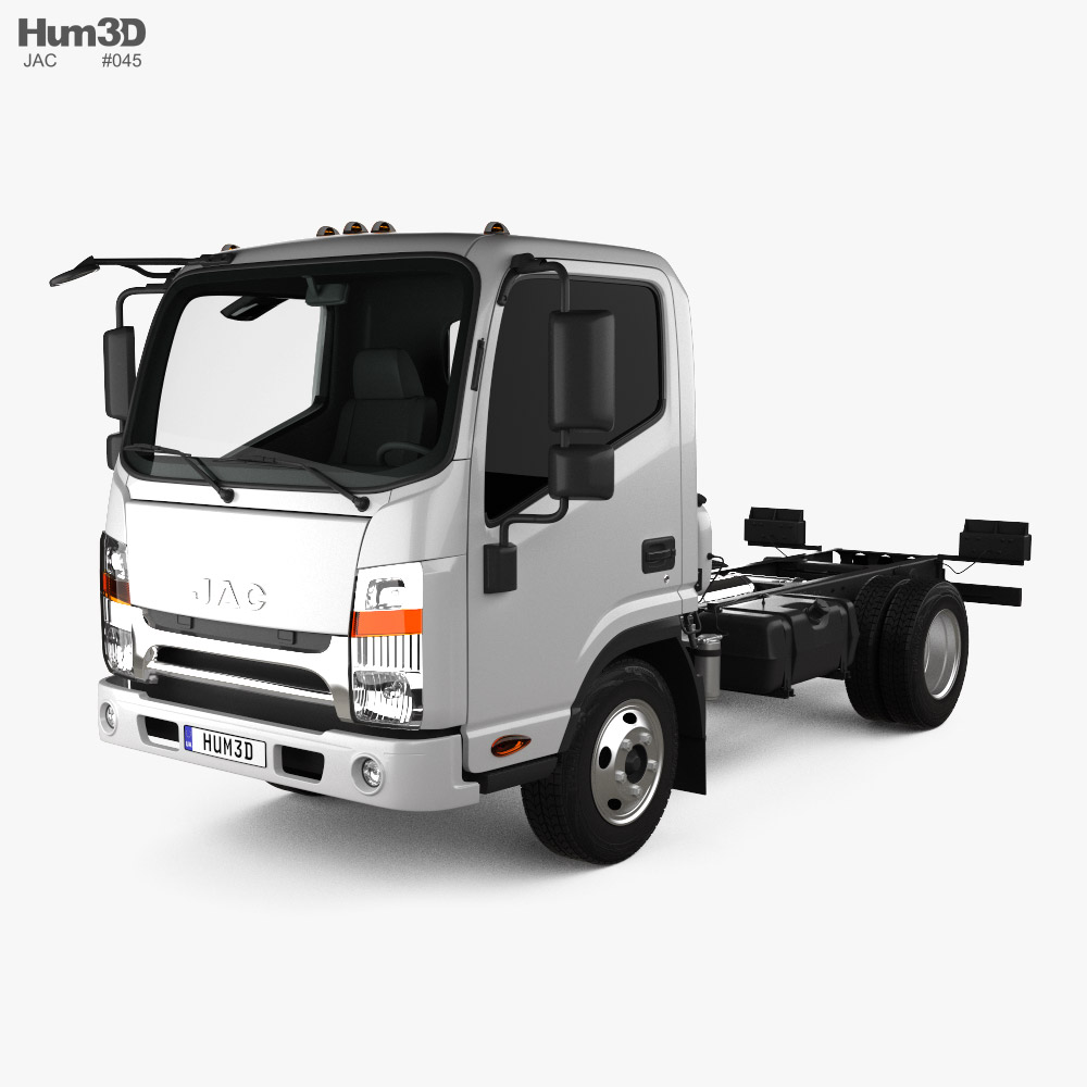 JAC X250 Camião Chassis 2022 Modelo 3d