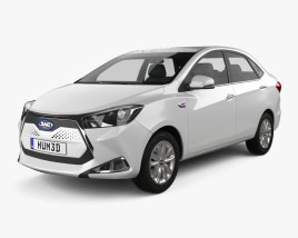 JAC iEV7 Luxury 2022 3D model