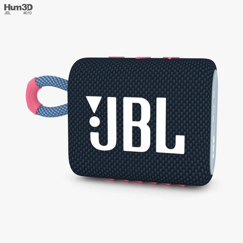 JBL Go 3 Modello 3D