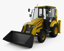 JCB Midi CX 装载机 2014 3D模型