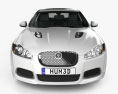 Jaguar XFR 2011 3Dモデル front view