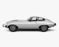 Jaguar E-type coupé 1961 Modèle 3d vue de côté