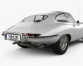 Jaguar E-type купе 1961 3D модель