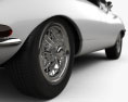 Jaguar E-type 쿠페 1961 3D 모델 