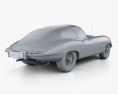 Jaguar E-type купе 1961 3D модель