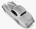 Jaguar XK120 coupe 1953 3D模型 顶视图