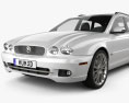 Jaguar X-Type estate 2009 3D модель