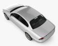 Jaguar X-Type saloon 2009 3d model top view