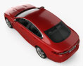 Jaguar XFR 2015 3D模型 顶视图