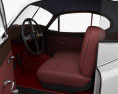 Jaguar XK 140 쿠페 인테리어 가 있는 1954 3D 모델  seats