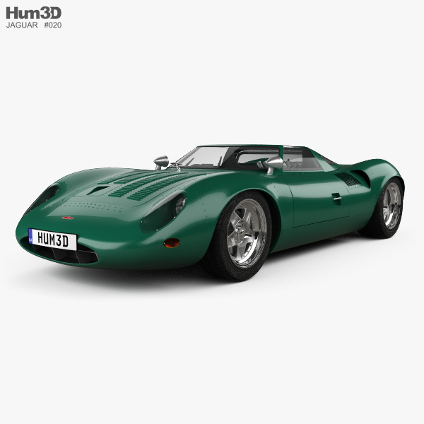 Jaguar XJ13 1966 3D model