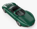 Jaguar XJ13 1966 3D модель top view