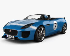 Jaguar Project 7 2014 3D model