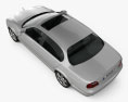 Jaguar S-Type 2008 3D模型 顶视图