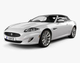 Jaguar XK convertible 2014 3D model