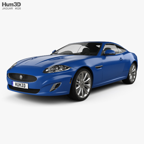 Jaguar XK coupé 2014 Modello 3D