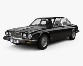 Jaguar XJ (Series 3) 1992 3D model