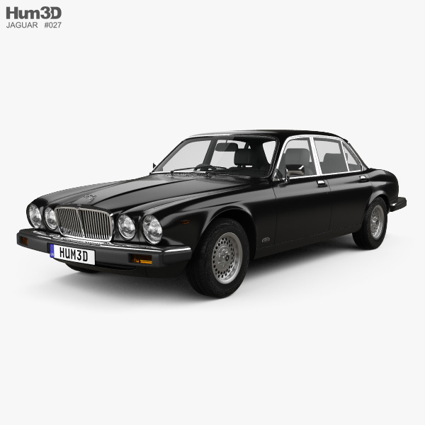 Jaguar XJ (Series 3) 1992 3D model