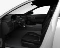 Jaguar XF with HQ interior 2015 3d model seats