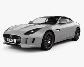 Jaguar F-Type R coupe 2017 3D model