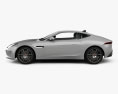 Jaguar F-Type R coupé 2017 Modello 3D vista laterale
