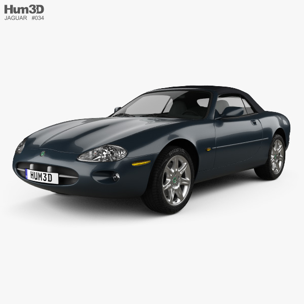 Jaguar XK8 Convertibile 1996 Modello 3D