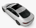 Jaguar XF S 2019 3D 모델  top view