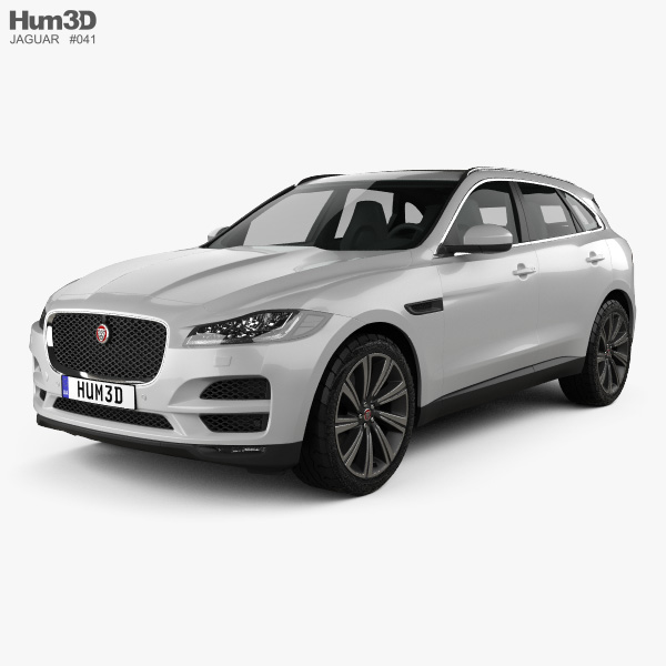 Jaguar F-Pace 2019 3D model