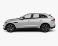 Jaguar F-Pace 2019 3d model side view