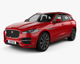 Jaguar F-Pace R-Sport 2019 3D model