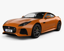 Jaguar F-Type SVR Coupe 2020 3D model