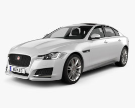 Jaguar XF 2019 Modelo 3D