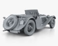 SS Jaguar 100 1936 3D 모델 