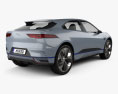 Jaguar I-Pace Concepto 2016 Modelo 3D vista trasera