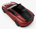 Jaguar F-Type SVR coupe 2020 3d model top view