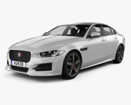 Jaguar XE R-Sport 2018 3D模型
