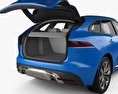 Jaguar F-Pace S mit Innenraum 2017 3D-Modell