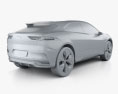 Jaguar I-Pace 概念 HQインテリアと 2016 3Dモデル
