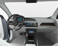 Jaguar I-Pace 概念 HQインテリアと 2016 3Dモデル dashboard