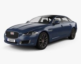 Jaguar XJ50 LWB 2022 3D模型