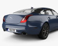 Jaguar XJ50 LWB 2022 3d model