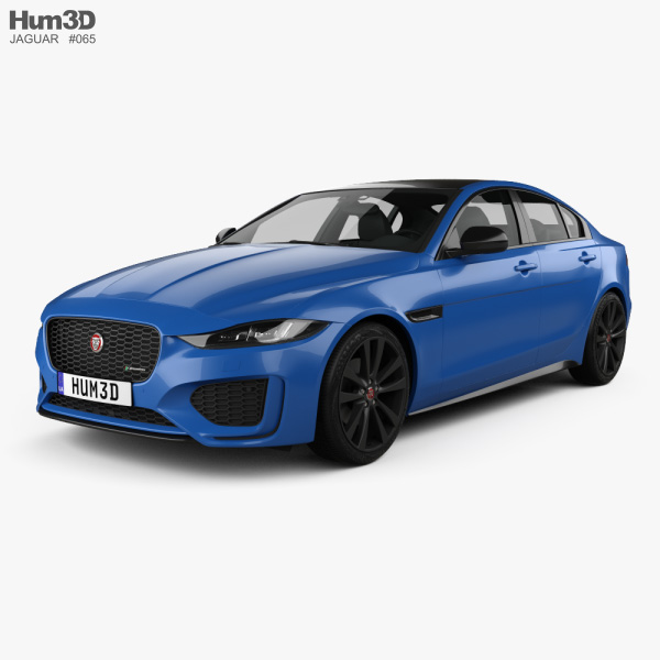 Jaguar XE Reims Edition 2022 Modelo 3d